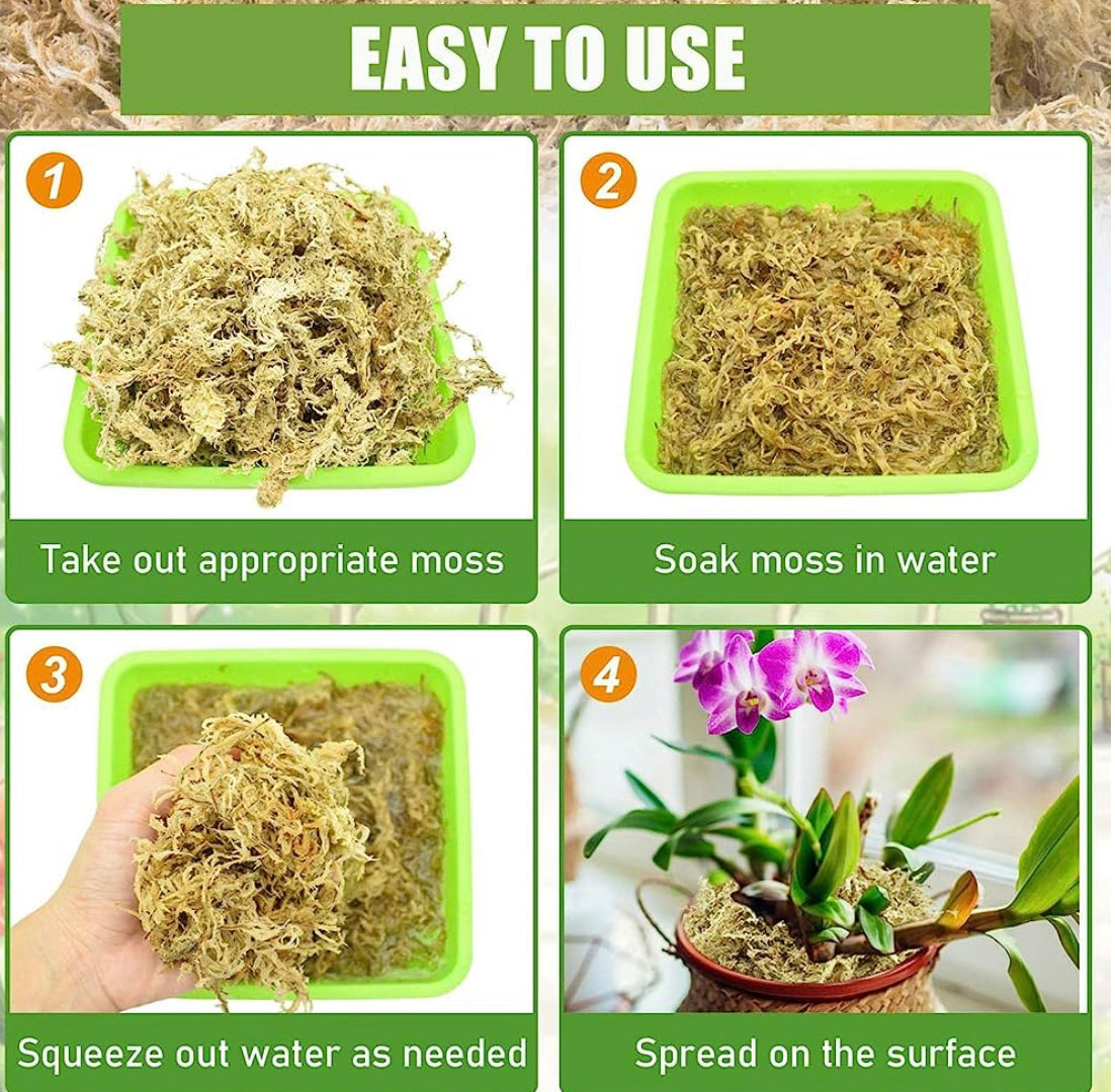 Compressed Sphagnum Moss ( 150+\-10g ~ 8L)